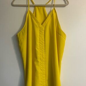 Yellow Sleeveless Women's Top
